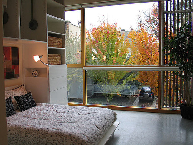 Modern Bedroom by Pangaea Interior Design, Portland, OR