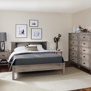 Bennett Bedroom Collection in Shell Finish by R&B