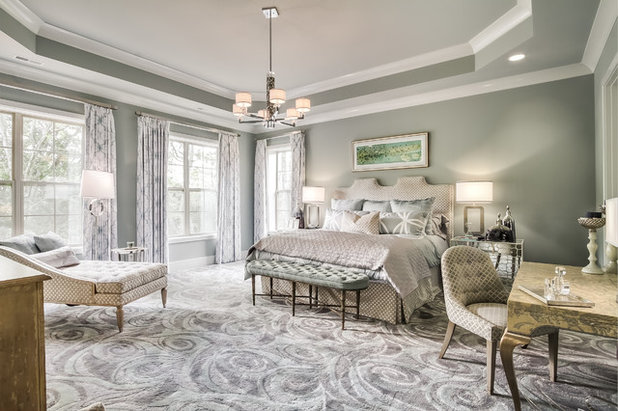 Transitional Bedroom by Eric Ross Interiors, LLC