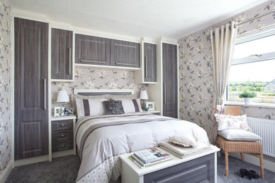 This is an example of a classic bedroom in West Midlands.