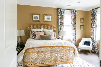 Bedroom - transitional bedroom idea in Charleston