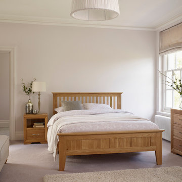 Bevel Solid Oak Bedroom