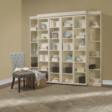 Bi-fold Bookcase Bed/additional shelves