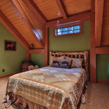 Big Chief Mountain Lodge a Natural Element® Timber Frame home