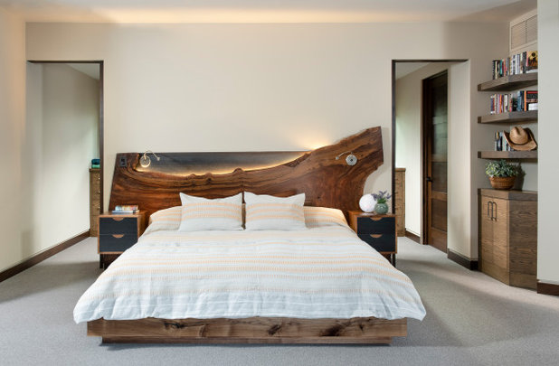 Rustic Bedroom by Altius Design Group