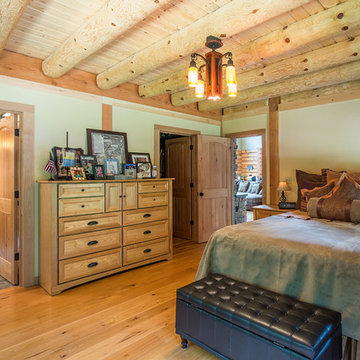 Big River Lodge Rhode Island Log Home (L11842)