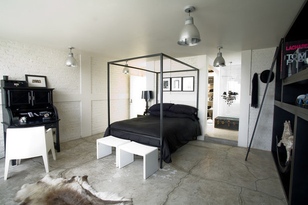 Industrial Bedroom by Elias Kababie