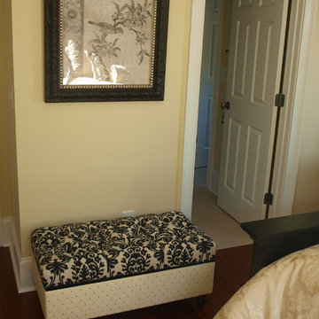 Black and White Guest Bedroom #2