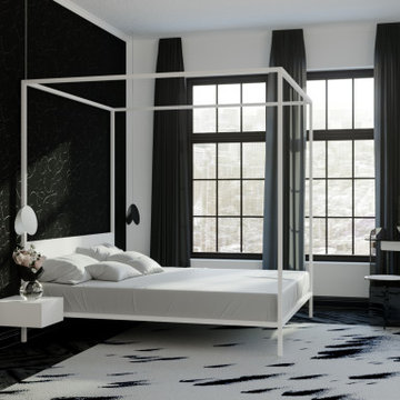 Black and White Show Home London