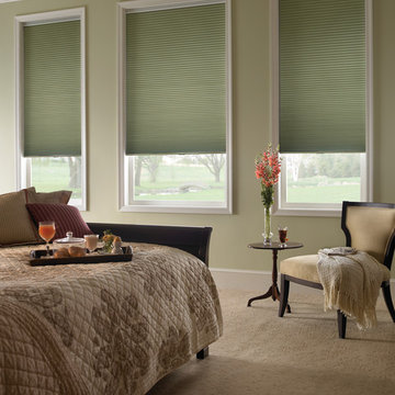 Black Out Symphony Shades are perfect for bedrooms
