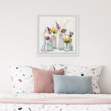 "Blooming Buds" Framed Painting Print