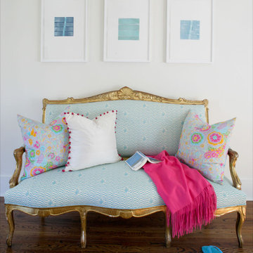 Blue & Pink bedroom