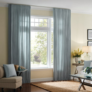 Blue Window Treatments