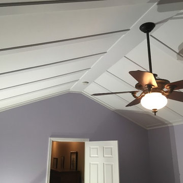 Board and batten ceiling