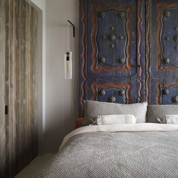 Bohemian Apartment Master Bedroom