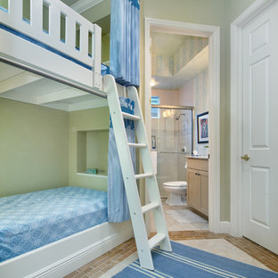 Bonita Bay FL Transitional Master Bathroom Remodel with a Bunk Room Addition