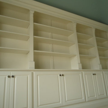 Bookcase in the Master Bedroom Suite