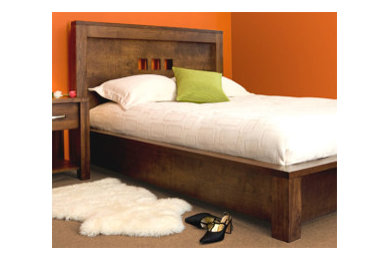 Example of a trendy bedroom design in Vancouver