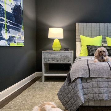 Boys Bedroom | Blue and Cream
