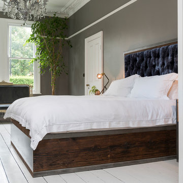 Brandler Bespoke Beds with Storage and Upholstered Headboard