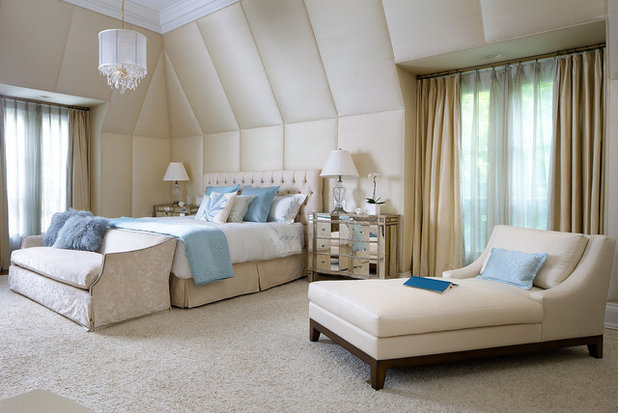 Contemporary Bedroom by Brandon Barré Architectural Interior Photographer