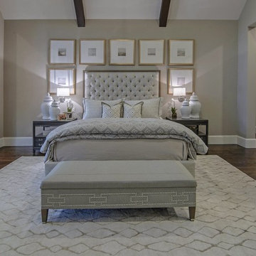 Bright and Airy Transitional Master Bedroom