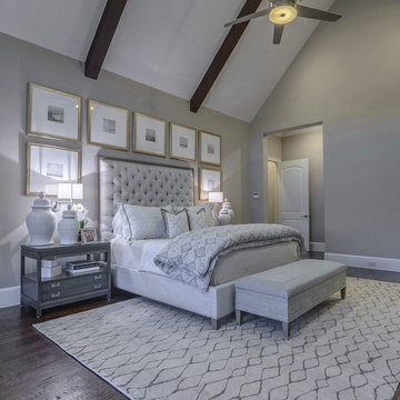 Bright and Airy Transitional Master Bedroom