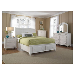 Broyhill Hayden Place California King Storage Sleigh Bed - Traditional ...