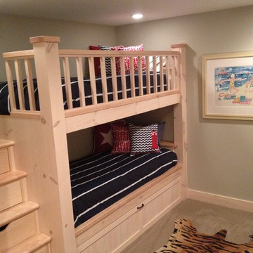 Built in beds and other bedroom cabinetry/furniture