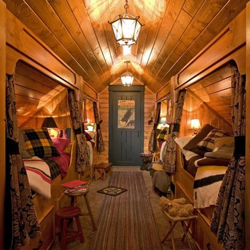 Built In Beds in Hallway