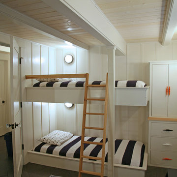 built in bunk bed