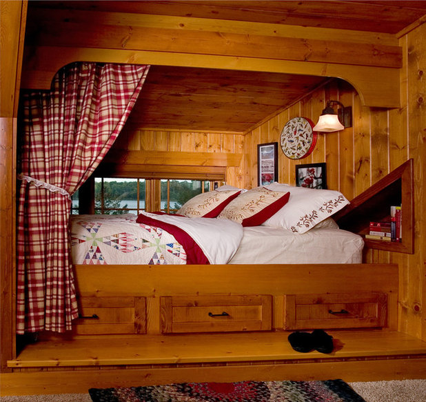 Rustic Bedroom by Lands End Development - Designers & Builders