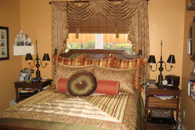 Photo of a traditional bedroom in Los Angeles.