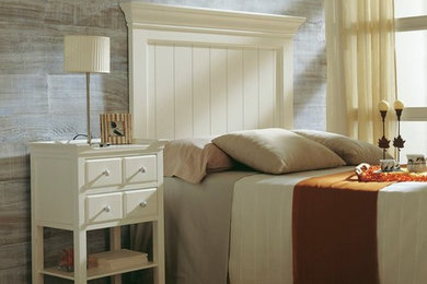 バレンシアにあるコンテンポラリースタイルのおしゃれな寝室のインテリア