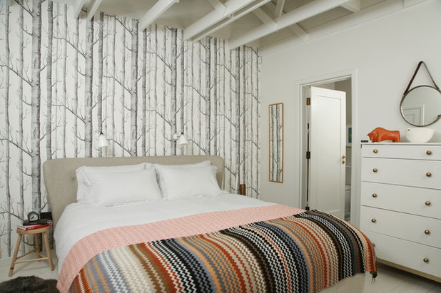 Midcentury Bedroom by Egon Walesch Interior Design