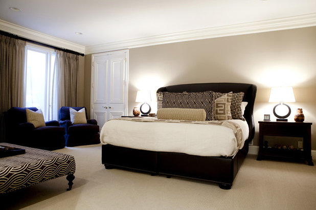 Contemporary Bedroom by Caitlin Wilson Design
