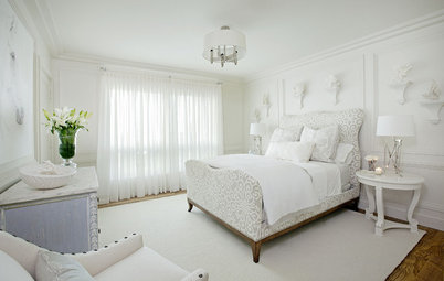 10 Ways With (Almost) All-White Bedrooms