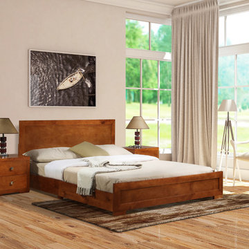Camden Isle Oxford Wooden Bed in Cherry