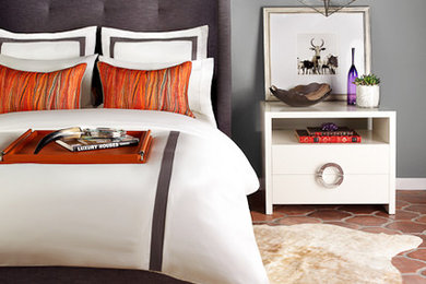 Capulet Bed & Simon Side Table