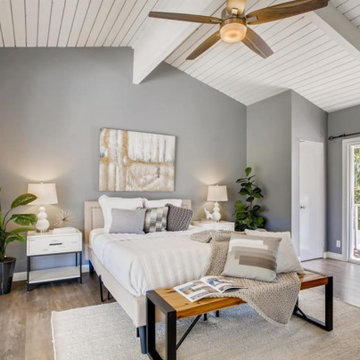 Carlsbad CA Mid-century modern home staging
