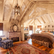 Rustic Bedroom by Key Residential