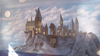 Castle mural
