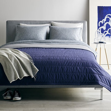 Casual Cool Navy + Gray Bedroom Collection
