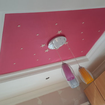 ceiling finishing for kid room