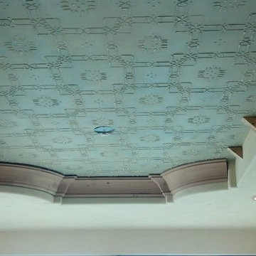 Ceilings - raised plaster design
