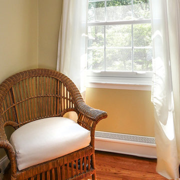 Chair Under New Window in Lovely Sunlit Corner