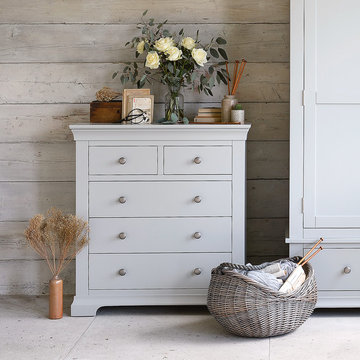 Chambery Grey Painted 2+3 Chest