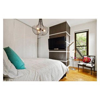 Chelsea Brownstone Apartment - Contemporary - Bedroom - New York - by ...