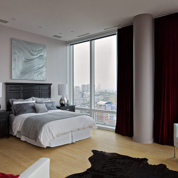 Chelsea Duplex Penthouse Master Bedroom