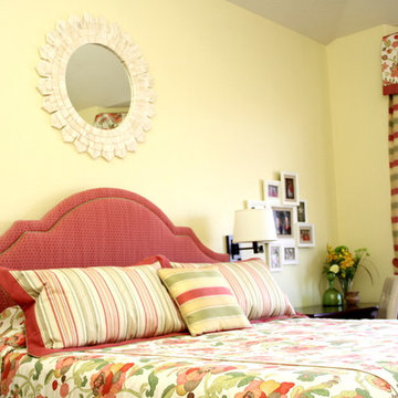 Cherry, Colorful Bedroom Makeover in Westminster, CO